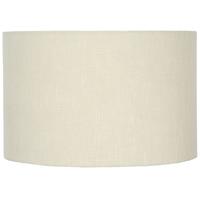 Pacific Lifestyle 30cm Cream Double Lined Linen Drum Shade