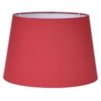 pacific lifestyle 25cm redcurrant tapered poly cotton shade