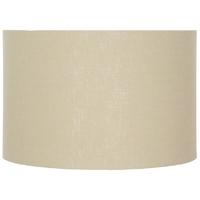 pacific lifestyle 35cm butterscotch double lined linen drum shade