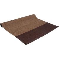 pacific lifestyle tan brown full grain leather rug