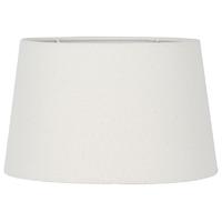 pacific lifestyle 50cm cream calico tapered shade