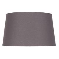 pacific lifestyle 35cm grey handloom tapered cylinder shade