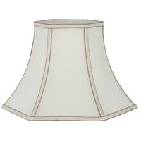 pacific lifestyle 30cm cream polysilk bowed shade