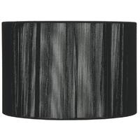 pacific lifestyle 40cm black silky string drum shade