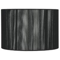 pacific lifestyle 35cm black silky string drum shade