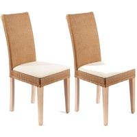 pacific lifestyle darwin lloyd loom dining chair with cushion pad pair