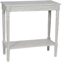 Pacific Lifestyle Prestbury Slate Grey Pine Wood Oblong Console