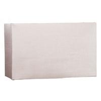 pacific lifestyle 25cm taupe polysilk rectangle shade