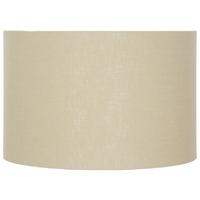 pacific lifestyle 30cm butterscotch double lined linen drum shade