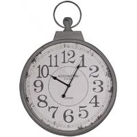 Pacific Lifestyle Antique Grey Metal Wall Clock
