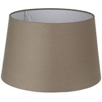 pacific lifestyle 35cm handloom taupe tapered cylinder shade