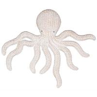 pacific lifestyle whitewash cement octopus wall art