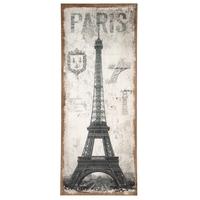 Pacific Lifestyle Paris Design Oblong Wall Canvas