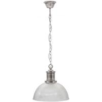 Pacific Lifestyle Clear Ribbed Glass Electrified Pendant