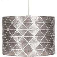 Pacific Lifestyle Diamond Smoke Grey Easy Fit Cylinder Pendant