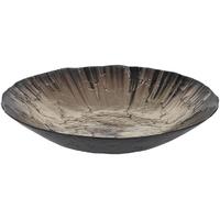 Pacific Lifestyle Black Silver Plated Earth Bowl (Set of 4)