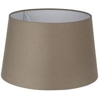 pacific lifestyle 30cm handloom taupe tapered cylinder shade