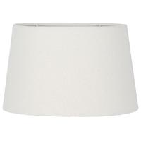 pacific lifestyle 35cm cream calico tapered shade