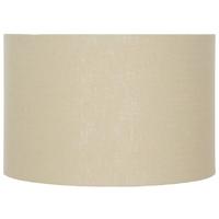 pacific lifestyle 40cm butterscotch double lined linen drum shade