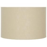 pacific lifestyle 45cm butterscotch double lined linen drum shade