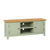 Pavilion Painted Widescreen TV Unit with 2 Doors- Up to 65\