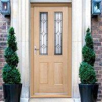 Part L Compliant Exterior Salisbury Oak Door, Warmerdoor Style.