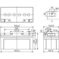 Panasonic LC-X1265PG, 12V Ah lead acid battery