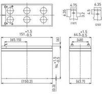 panasonic lc r127r2pg 12v ah lead acid battery