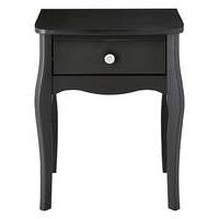 paris 1 drawer bedside table