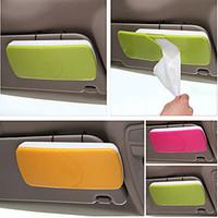Paper Holder for Car Sun Visor Tissue Box With Clip Auto Accessories Holder