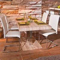 Palzo Dining Table In Sanoma Oak