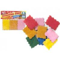 pack of 9 scouring pads filled with soap