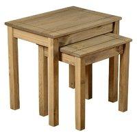 Panama Pine Nest of 2 Tables