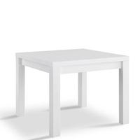 Pamela Dining Table Square In White High Gloss