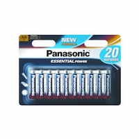 Panasonic AA batteries 20 pack