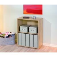 Parini 1 Shelving Unit Bookcase in Sanoma Oak