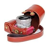 Pajiatu PU Leather Camera Protective Case for Sony Alpha A5000 ILCE-5000 A5100 ILCE-5100 NEX-3N