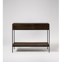 Pascal console table in Stained Mango Wood