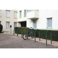 painted standard trombone bicycle stand hag 1000mm green