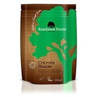 pack of 6 rainforest foods organic chlorella powder 200 g