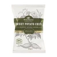 (Pack of 24) Scott Farms Chip Company - 10% OFF Sweet Potato Chips 40 g