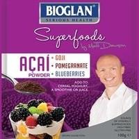 (Pack of 7) Bioglan - Superfoods Acai & Berry 100 g