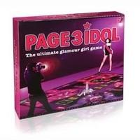 page 3 idol the ultimate glamour girl board game