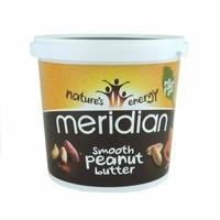 (Pack of 6) Meridian - Smooth Peanut Butter No Salt 1000 g