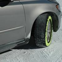 Pair GripSock Car Snow Ice Sock Chains Tyre 215 / 50 R17 Fantastic Grip on Snow