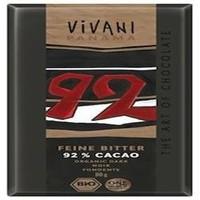 (Pack of 10) Vivani - Dark 92% Cocoa 80 g