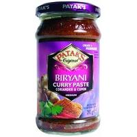 pataks biryani curry paste 283 g pack of 6