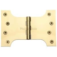 Parliament Hinge (Set of 2) Finish: Polished Brass, Size: 10.16 cm H x 15.24 cm W