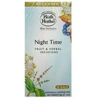 (Pack of 12) Heath And Heather - Night Time Herbal Tea 20 Bag
