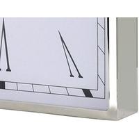 Patience Rectangular Metal Wall Clock